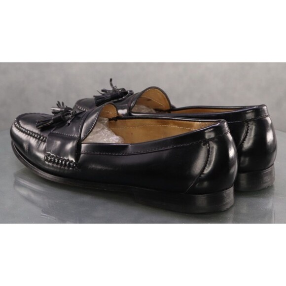 Cole Haan Pinch Men's Tassel Loafers Shoes Size 12 B Leather Black - Picture 6 of 11